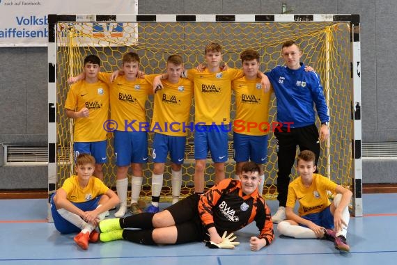 Sinsheim Futsal Kreismeisterschaften C-Junioren Sinsheim Gymnasiumhalle (© Siegfried Lörz)